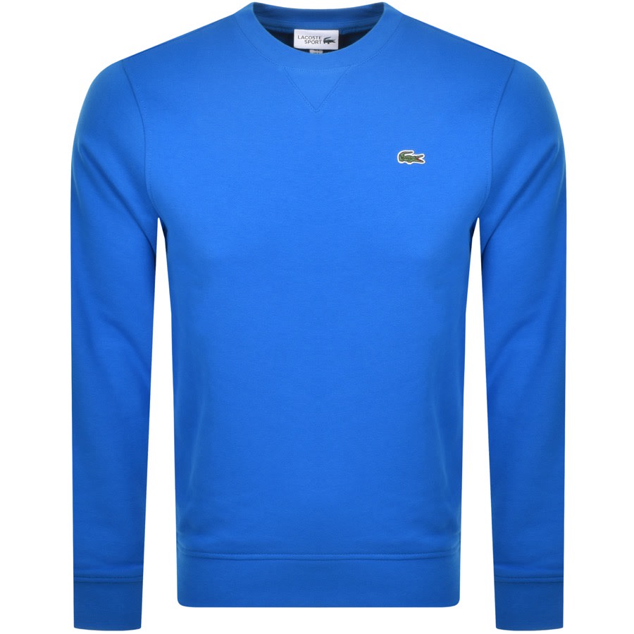Alternative Image for ProductLacoste Sport Crew Neck Sweatshirt Blue1